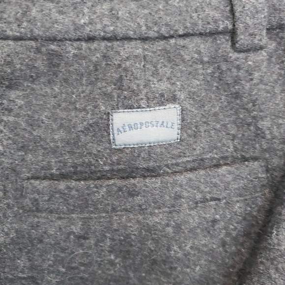 Gray Wool Skirt Mini Skirt Size 4 - Picture 7 of 8